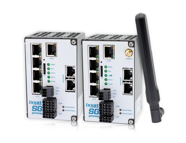 Nové komunikační brány Ixxat Smart Grid pro IEC 61850 a IEC 60870 s podporou LTE  